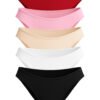 Промо Пакет - 5 броя Памучни Дамски Бикини, 5 Цвята, S - XL
