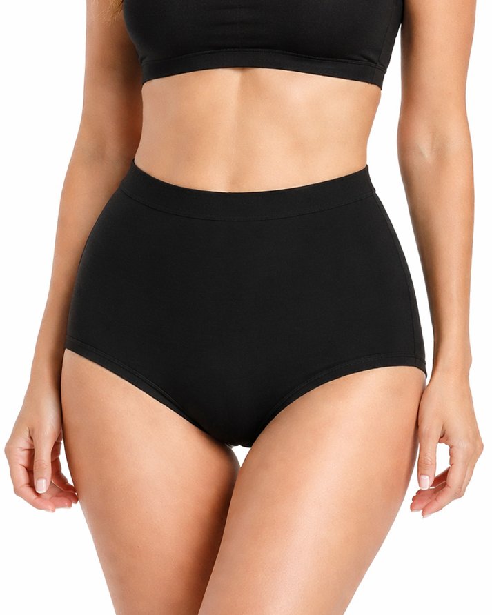 Промо Пакет - 3 броя Дамски Бикини / Боксерки, Памук / Модал, 2 Цвята, M - 3XL