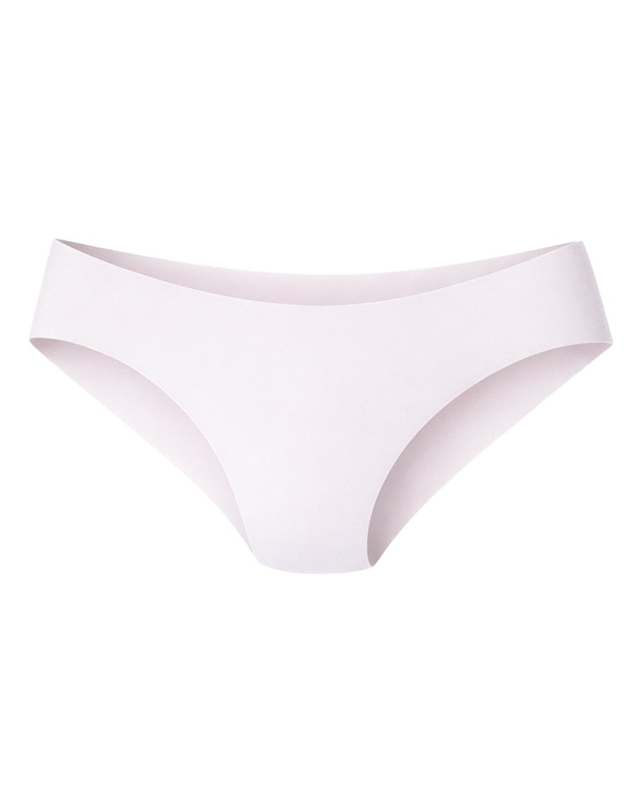 Безшевни Дамски Бикини, Лазерно Рязани, Бяло, M - XL