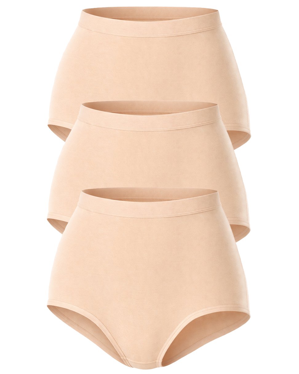 Промо Пакет - 3 броя Дамски Бикини / Боксерки, Памук / Модал, 2 Цвята, M - 3XL