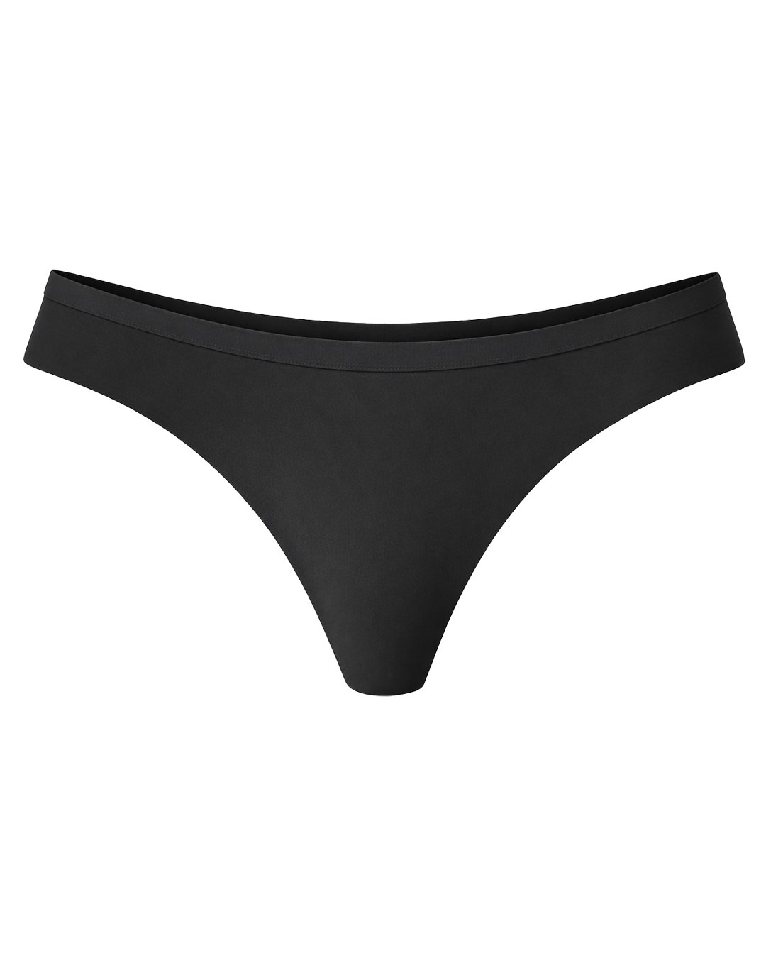 Памучни Дамски Бразилиани, Лазерно Рязани, Черни, M - XL