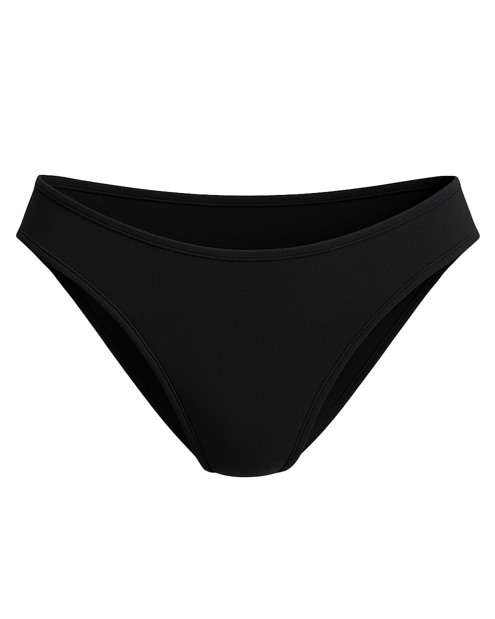 Памучни Дамски Бикини, Черни, M - XL